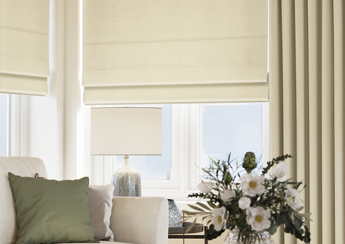 Harris, Rich Cream - Roman Blind - Image 5